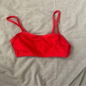 Red Women's Bralette